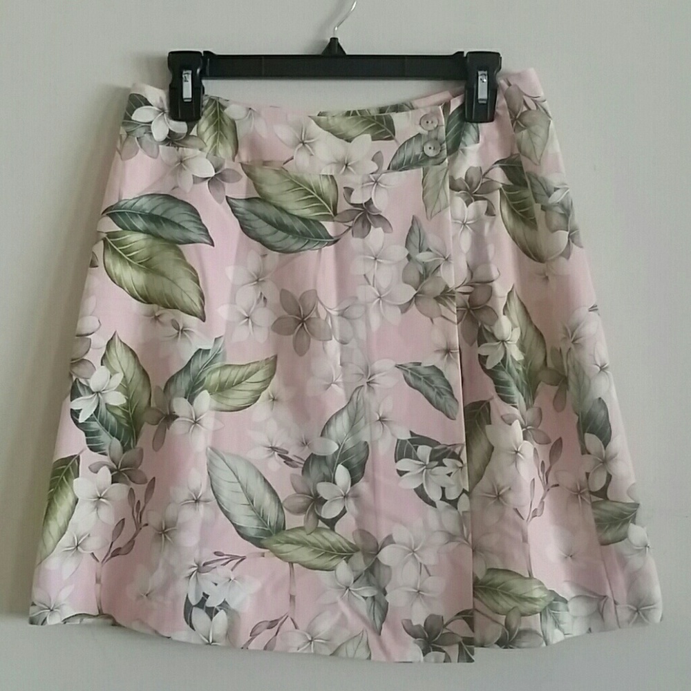 Tommy Bahama Pink Floral Skirt